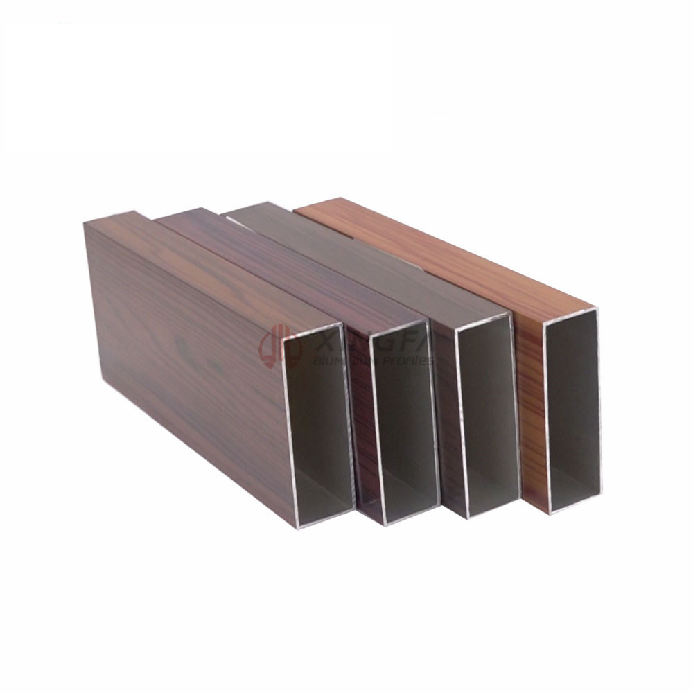 Xingfa Aluminium Wooden Color Aluminium Profiles Supplier XFA011