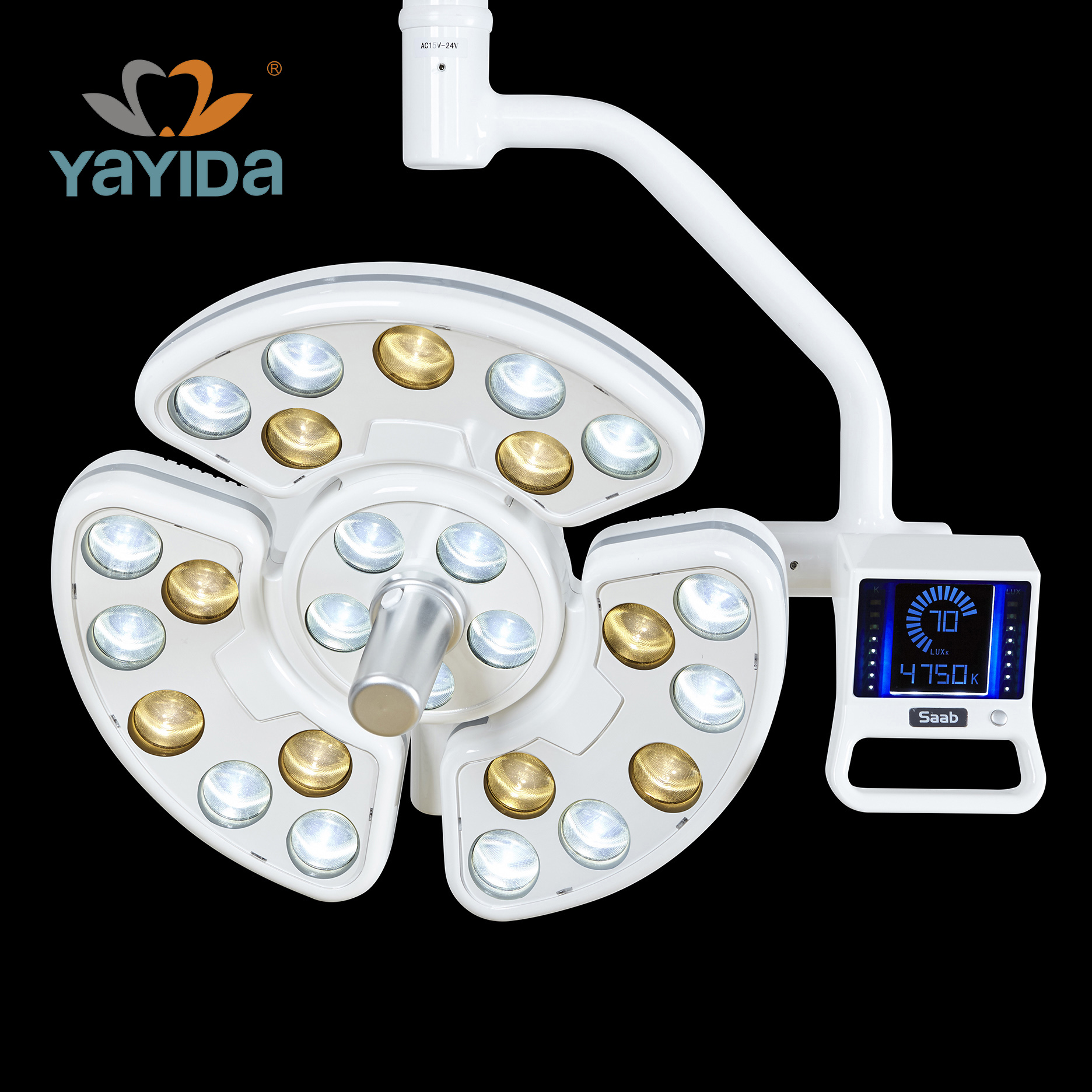 YAYIDA 26 ширхэг гэрлийн чийдэн LED тарих чийдэн суулгацын мэс засалд зориулсан шүдний эмчилгээний амны хөндийн LED мэдрэгч