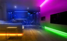 RGB SMD LED Strip Lights - 5050 RGB with Remote Control Tuya APP Manufacture Factory Price