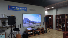 XYscreen living room cinema KTV karaoke 2 in 1 100inch 4K alr ust pet crystal screen