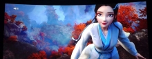 XYScreen latest ultra high end 8K woven acoustic transparent projector screen