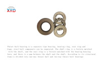 Manufacturer direct sales stainless steel thrust ball bearing 51206 plane thrust ball bearing custom