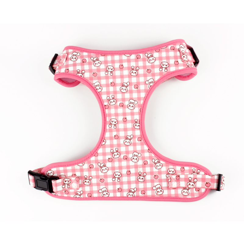 pink Customized Waterproof Breathable Dog Harness