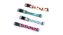 Heat Transfer Printed Custom Dog Collar QQPETS Manufacturer 8G11