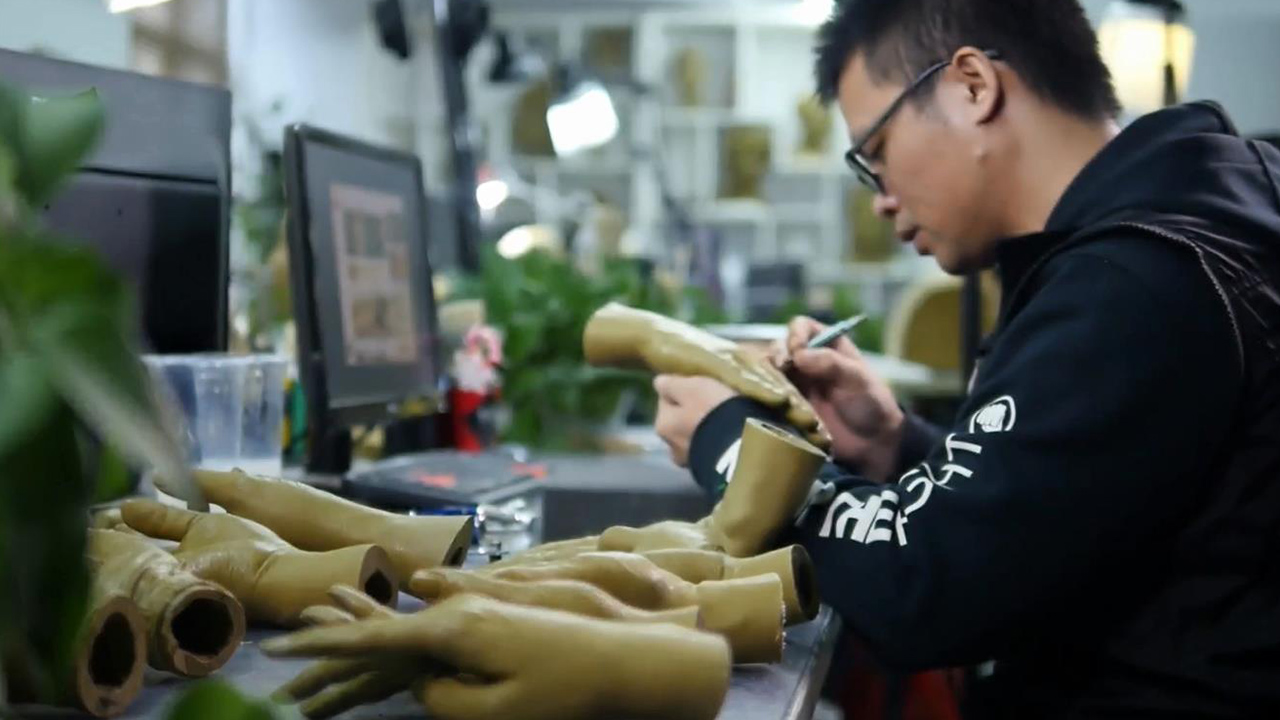 Work Process of Silicone Wax Figures