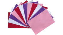 Back-Adhesive Soft Felt In Four Colors