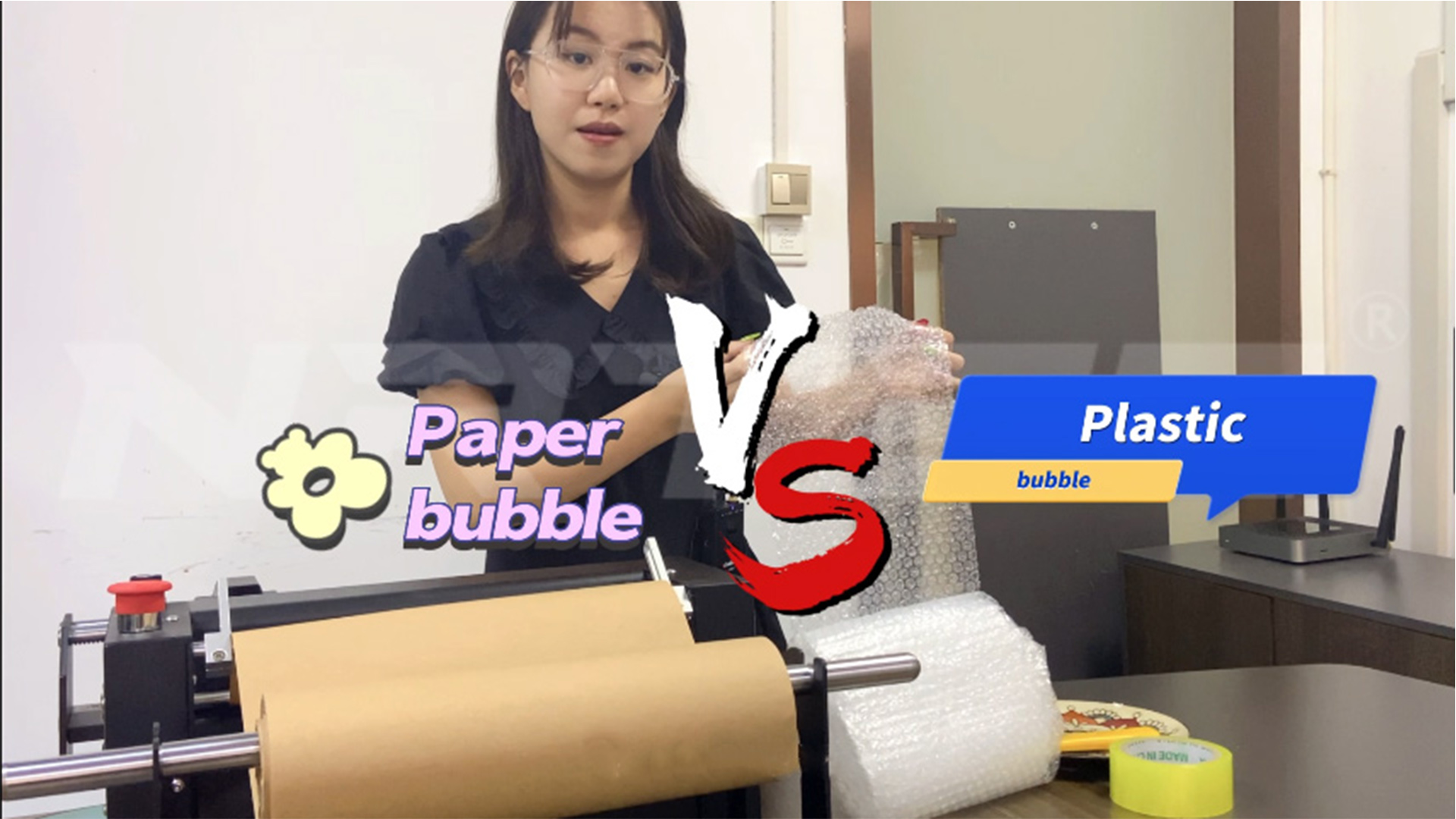 Paper Bubble Wrap VS Plastic Packaging YJNPACK