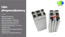 DTP1265135 Rechargeable Li polymer 3.7v 10000mAh Lipo battery|DTP battery