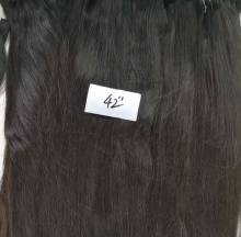 Long straight hair
