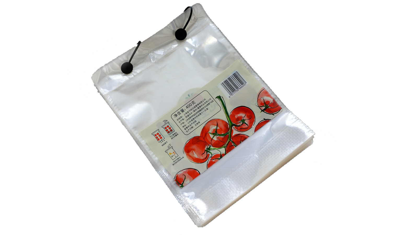 Hot sell Professional Food Fresh vegetable Bag with micro perforated