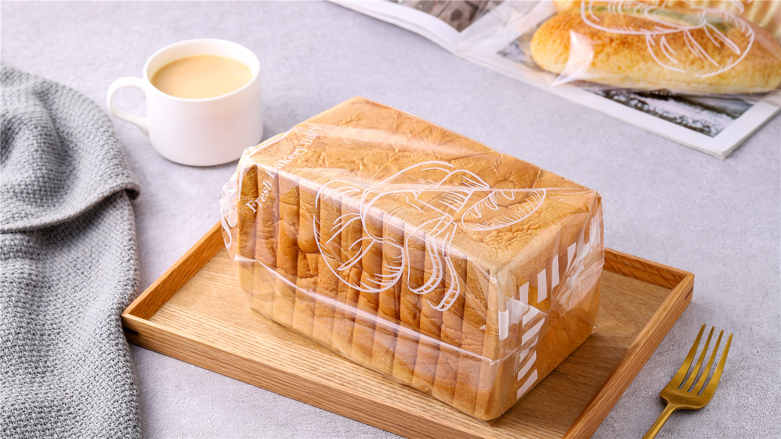 Customized Side gusset Bread Bag manufacturers From China | Lesi