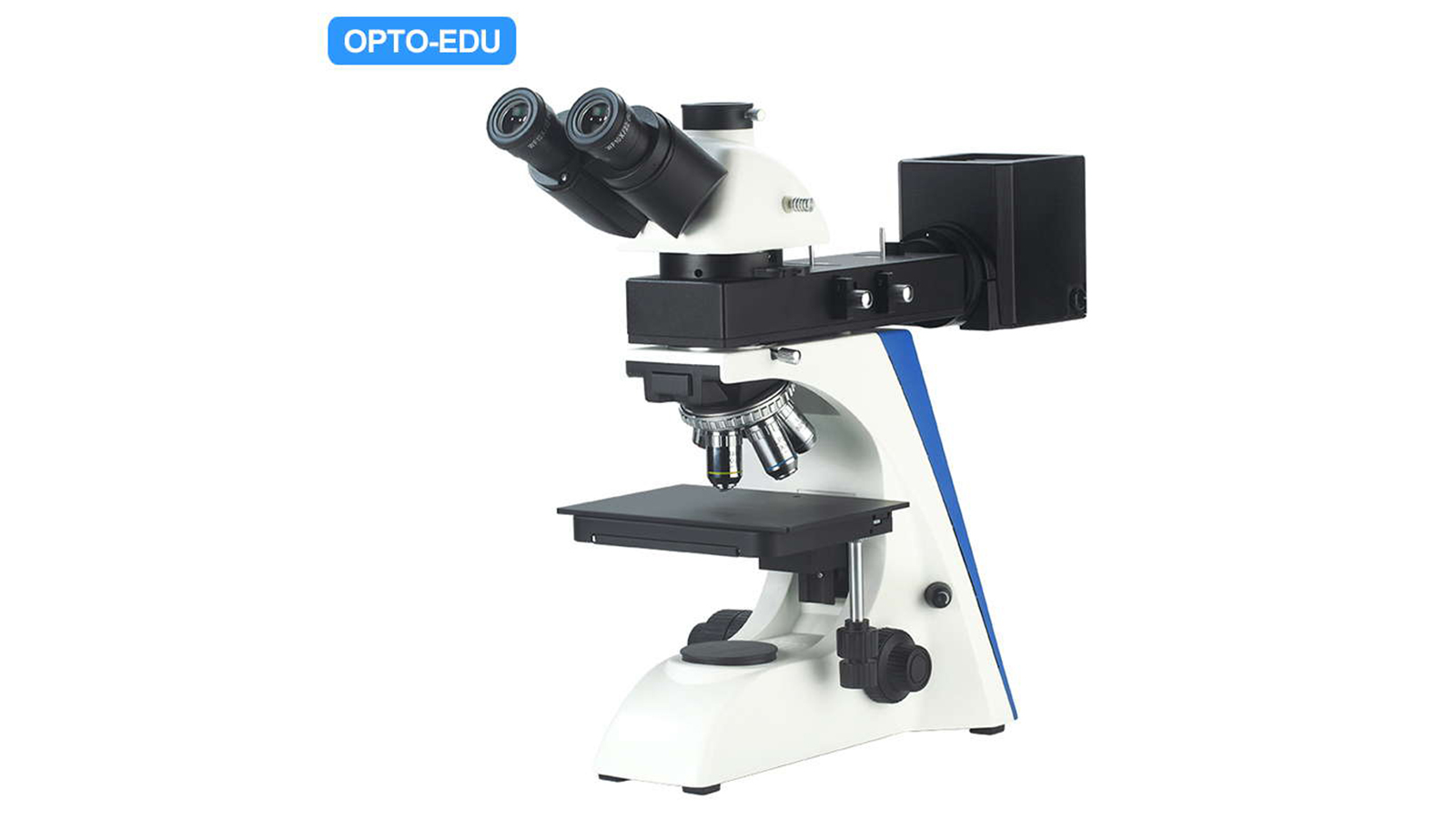 Opto-EDU A13.2604-un microscope métallurgique, reflète