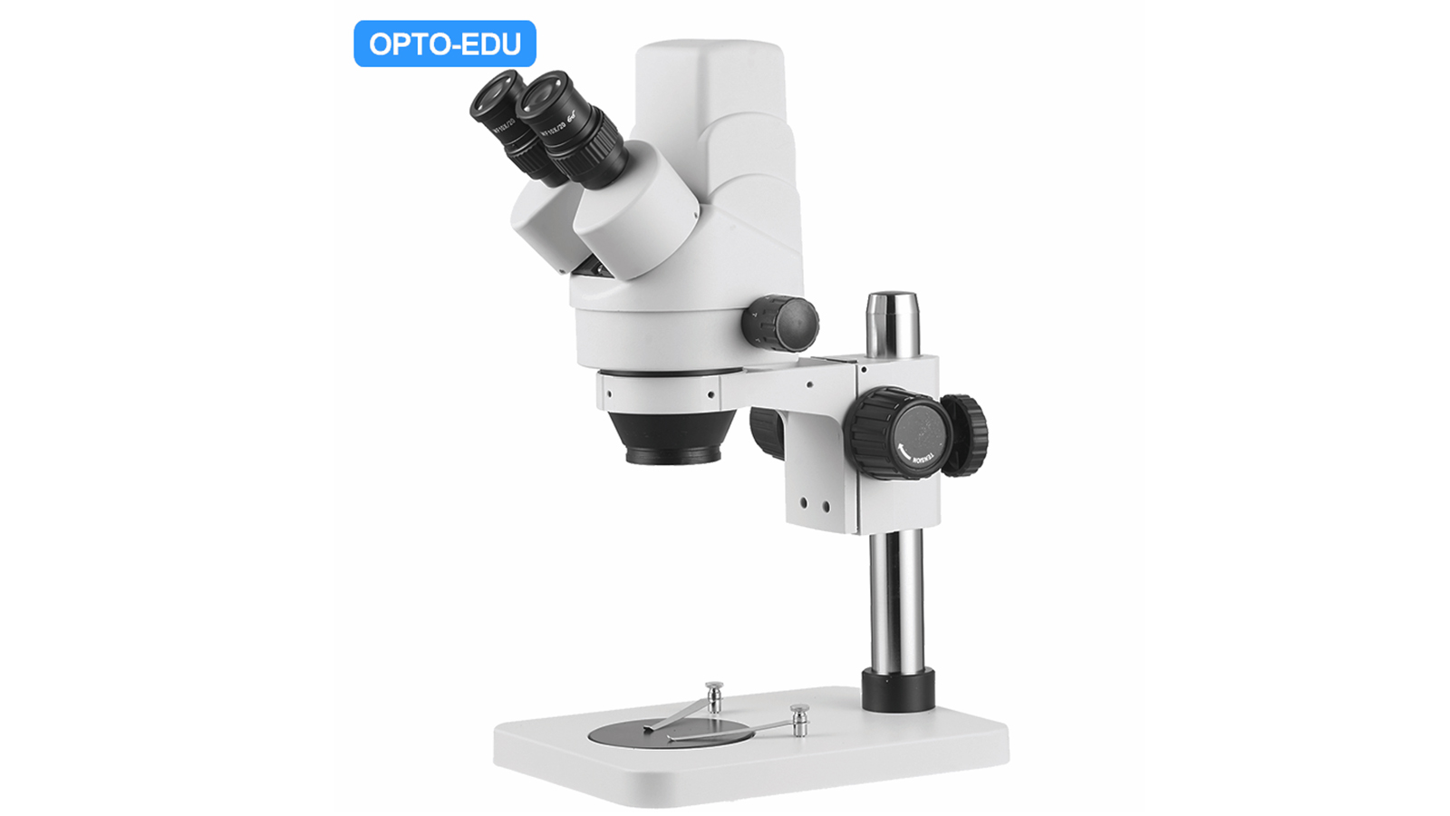 Microscópio estéreo digital OPTO-EDU A32.3645-B8L, 0,7x~4,5x, vídeo de instalação de 3,0M