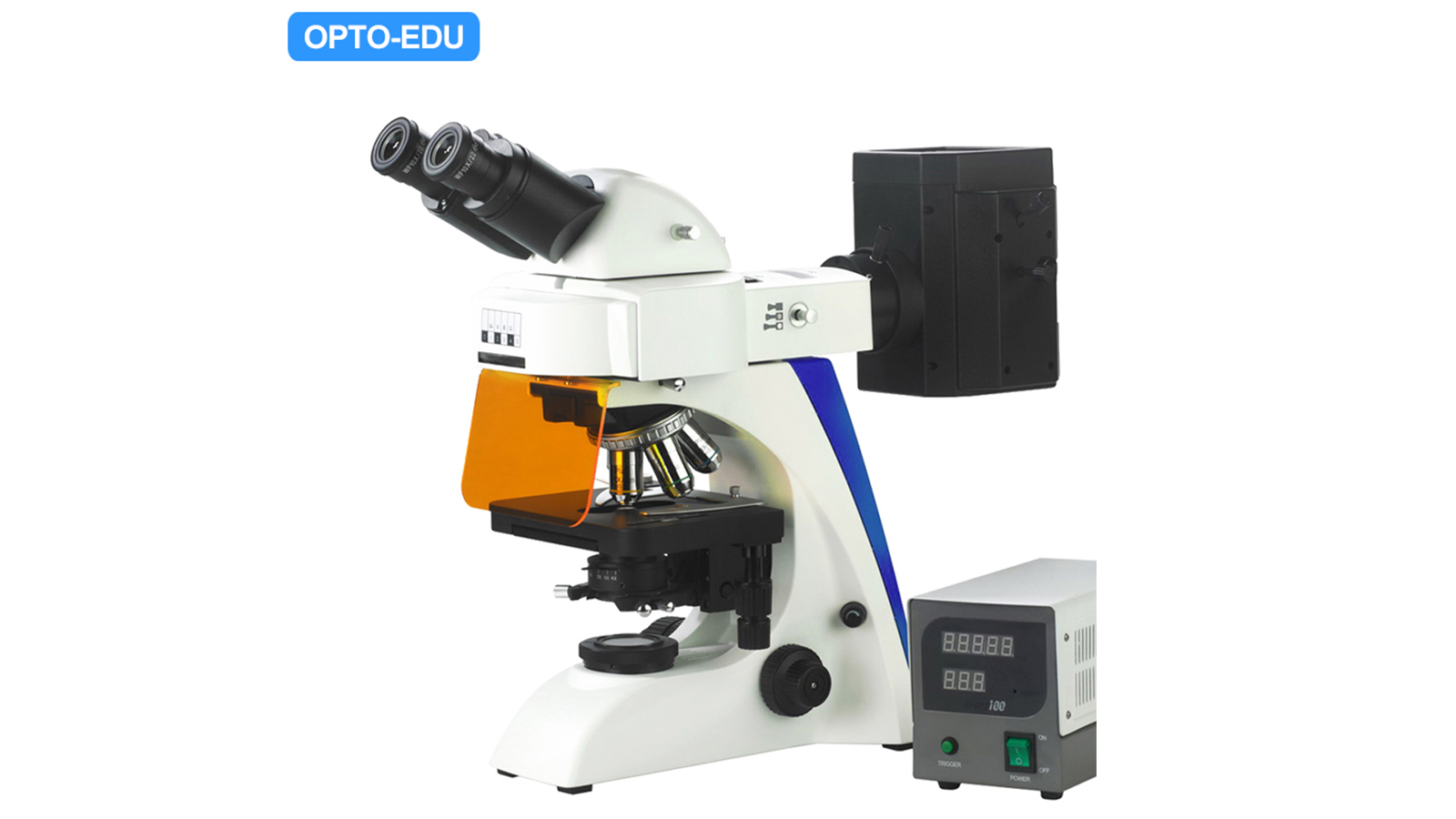 OPTO-EDU A16.2603 fluorescente LED Microscopio