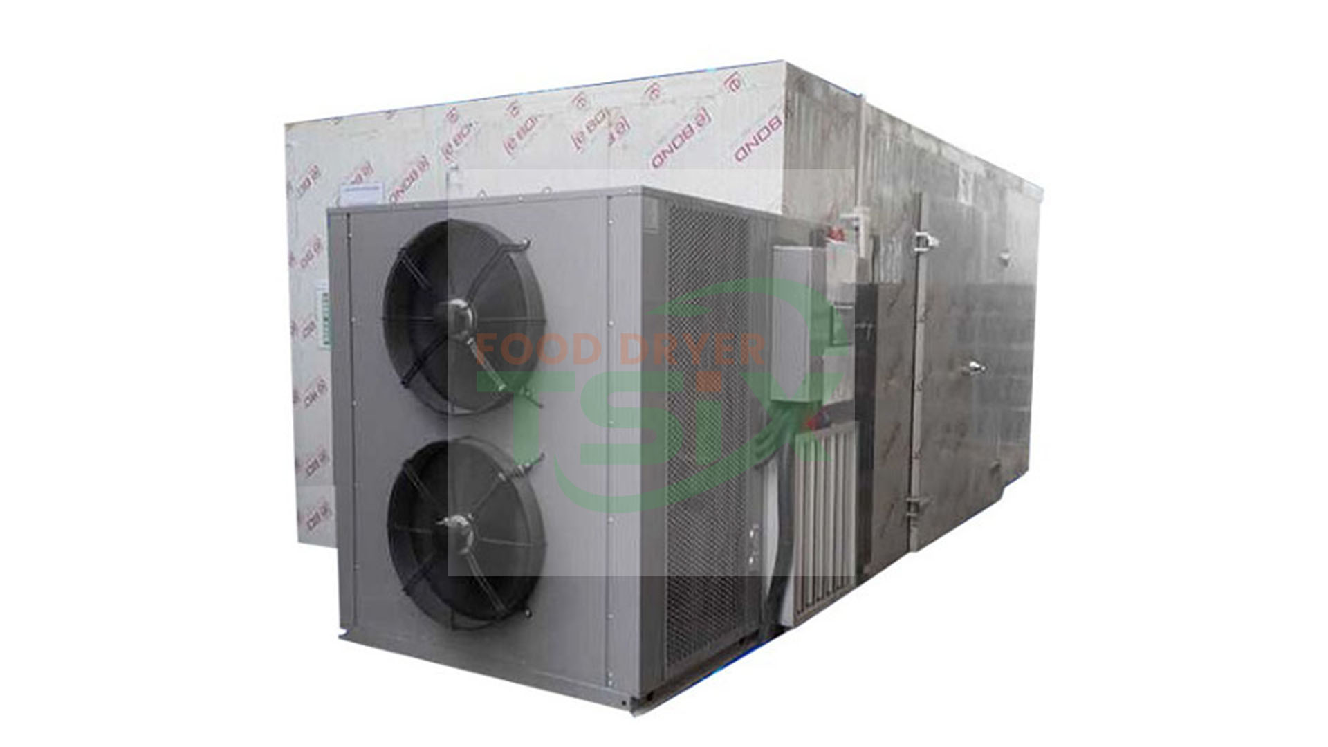 BestQuality 1500kg الفاكهة مجفف مع التدفئة التجفيف وإزالة الرطوبة مصنع DPHG150S-G