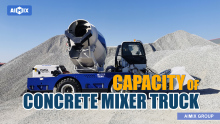 Introduction Video Of Concrete Mixer Truck Capacity