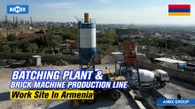 AIMIX Batching Plant & Block Machine In Armenia
