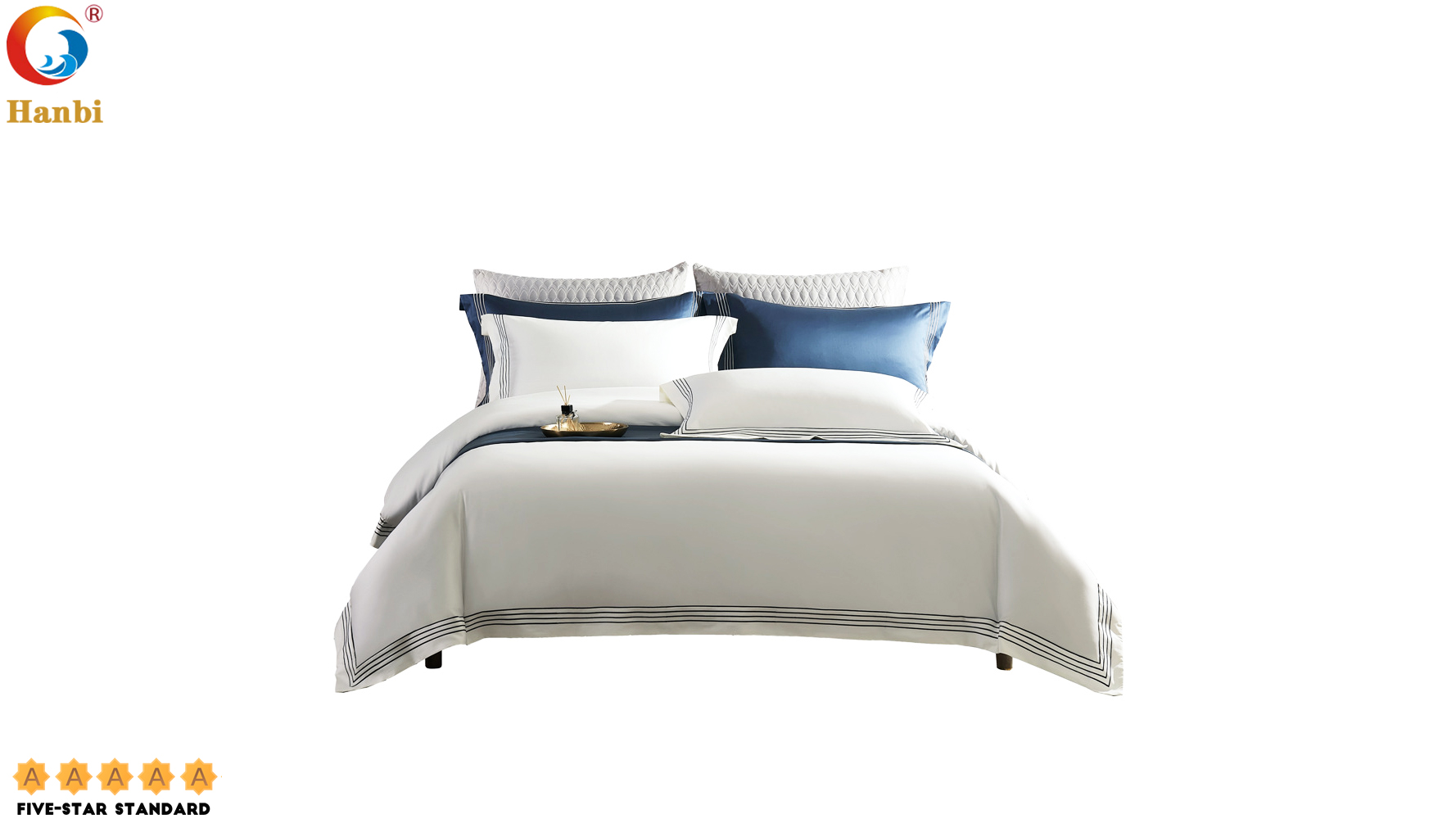 Hotel Bed Sheet Quilt Cover With LongStaple Cotton In FiveStar Hotel