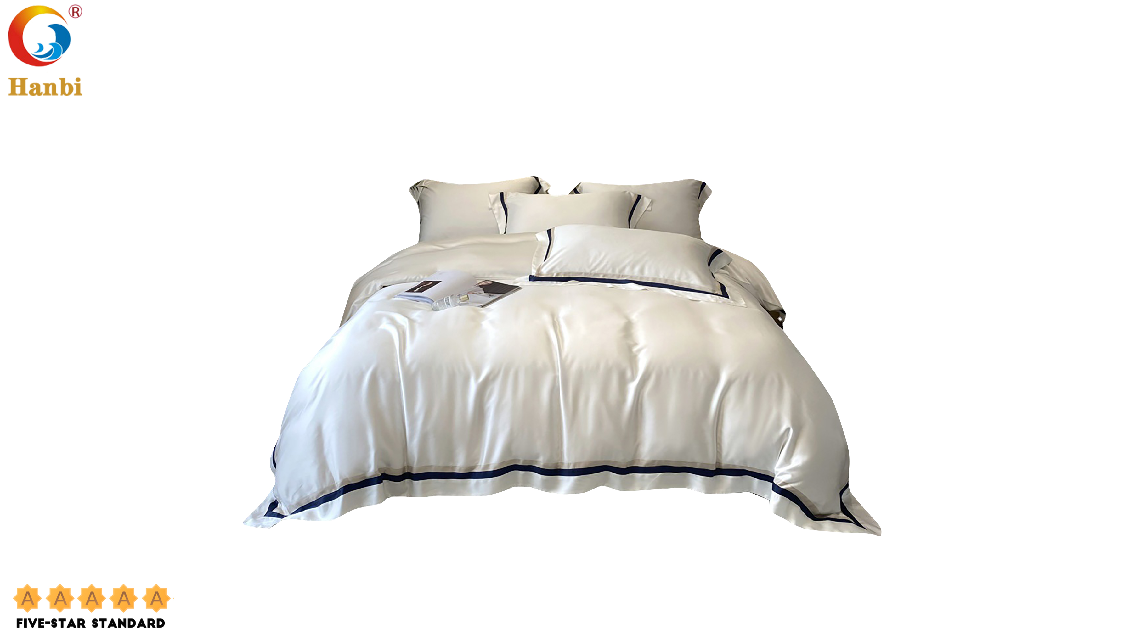 Luxury Hotel Bedding Set with Lyocell Fiber for 5 Star Hotels _Hanbi