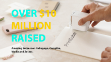 Over $10 Million Raised PrinCube Mobile Printer