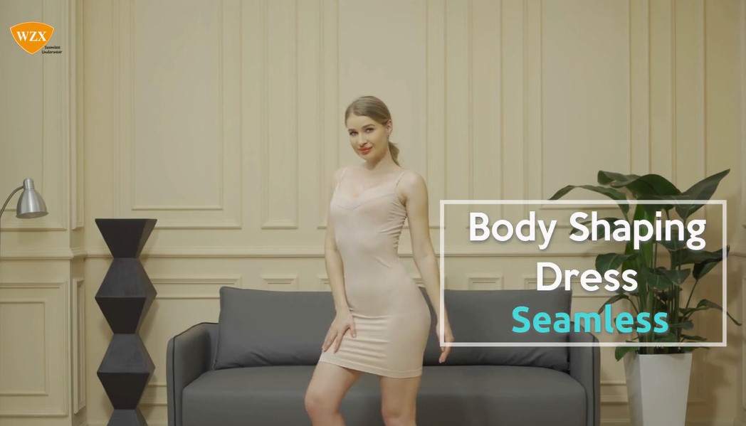 WZX Women's Seamless Full Slip Shapewear Dress ผู้ผลิตโรงงานผู้ผลิต OEM ODM