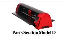 Skycut Model D Series Cutter Parts Section