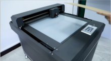 Skycut F4560 Flatbed cutter with deepcut blade cutting