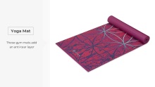 High Density Anti-Tear Exercise Yoga Mat Foldable Natural Rubber Fitness Mat