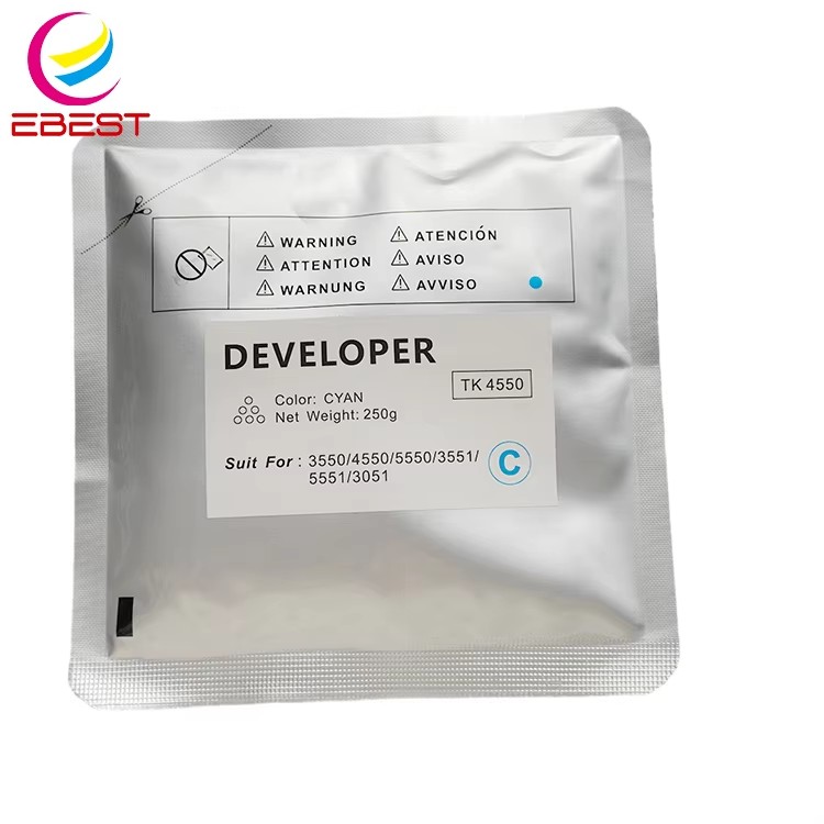 Compatible Fuser Developer Powder EBEST Hot Sale Compatible TK4550 Developer For Kyocera 3550 4550 5550 ...