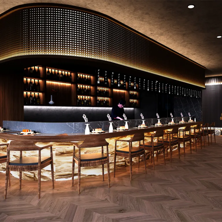Hotel Bar Counter Designs China Modern Bar Furniture With LED Fansy