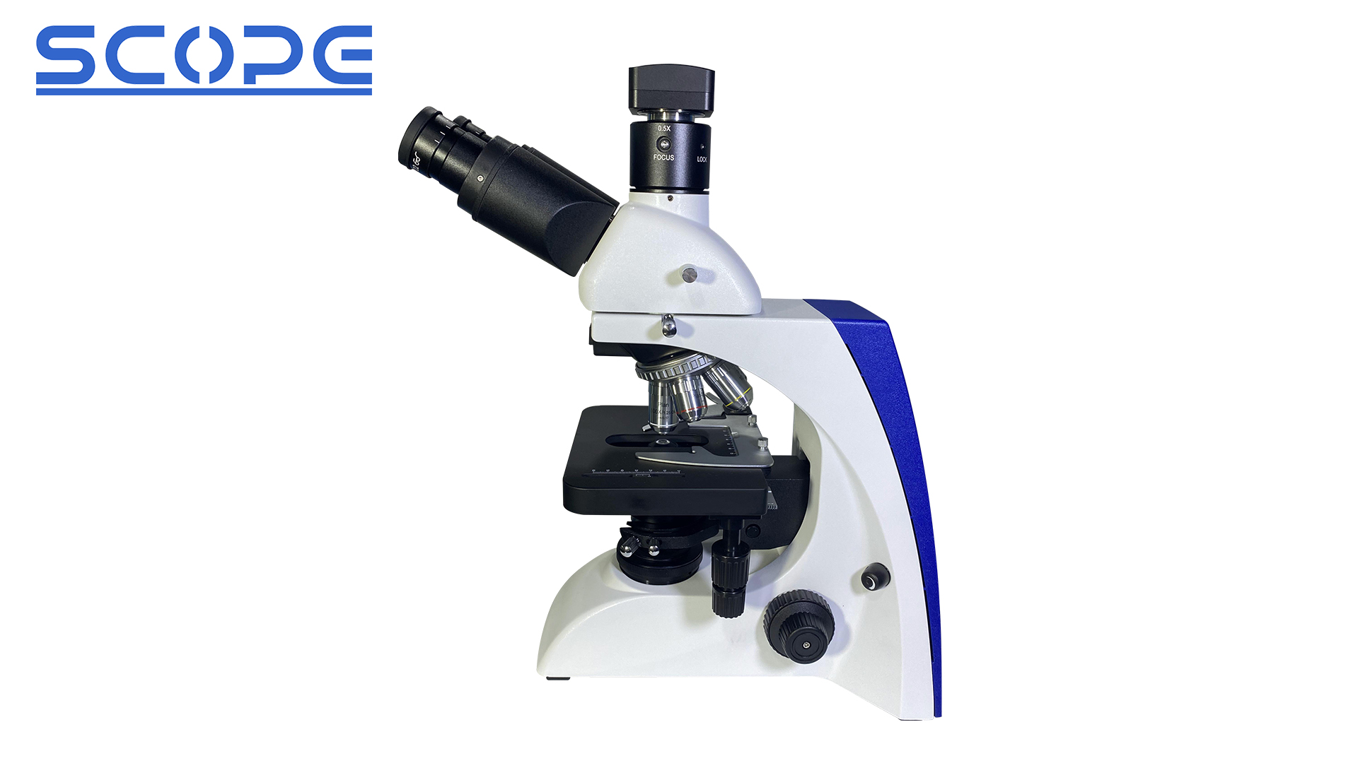 Laboratory Biological Microscope Trinocular Infinity Optical System