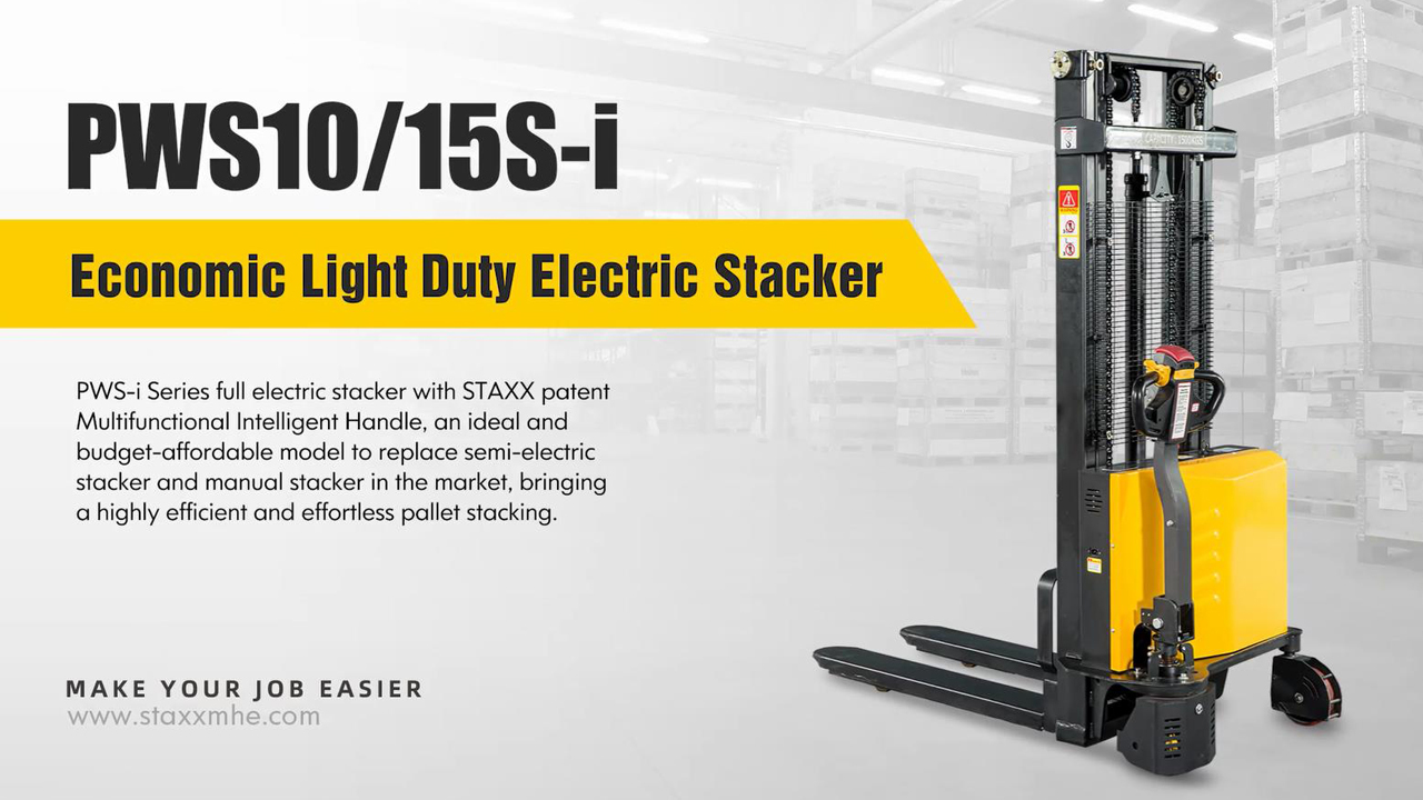 China Economic Light Duty Electric Stacker Manufacturers