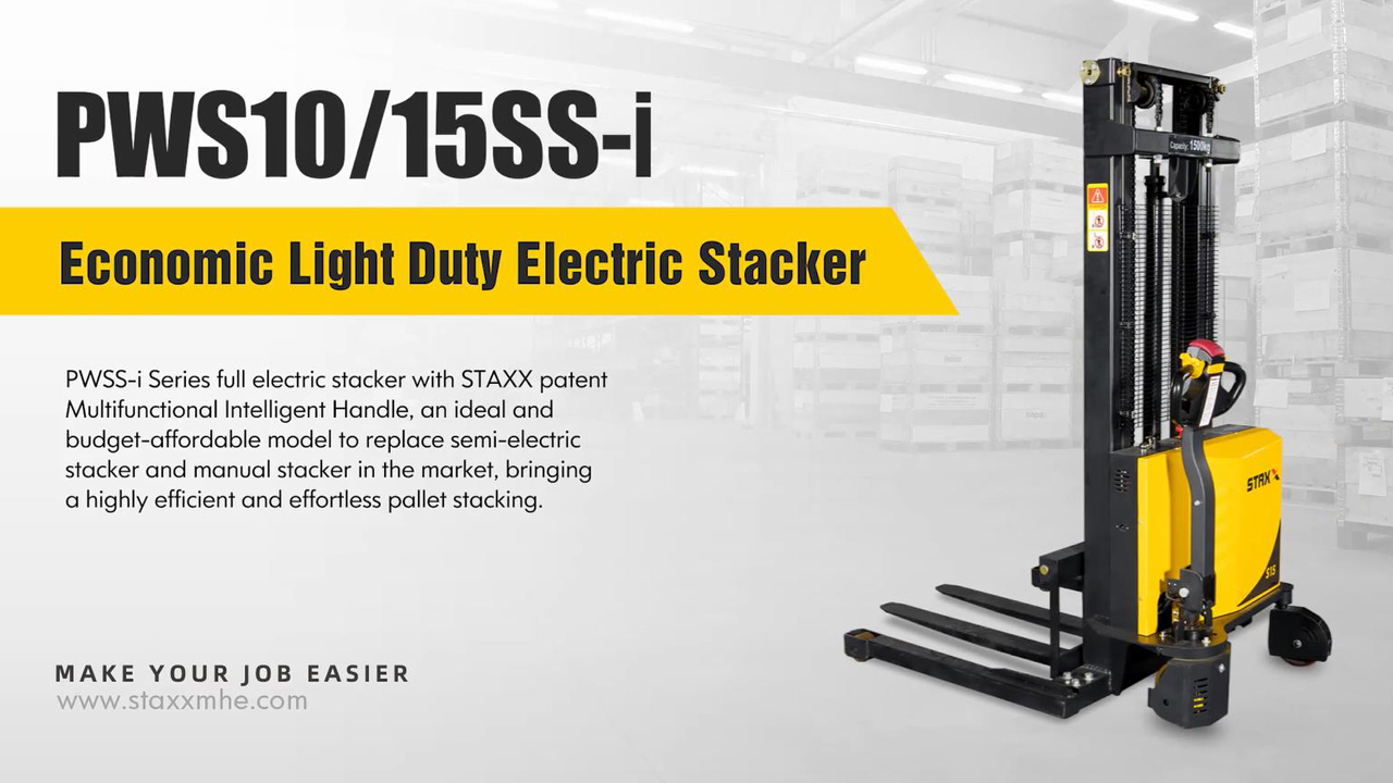 Lithium Electric Power Stacker PWS10/15SS-i