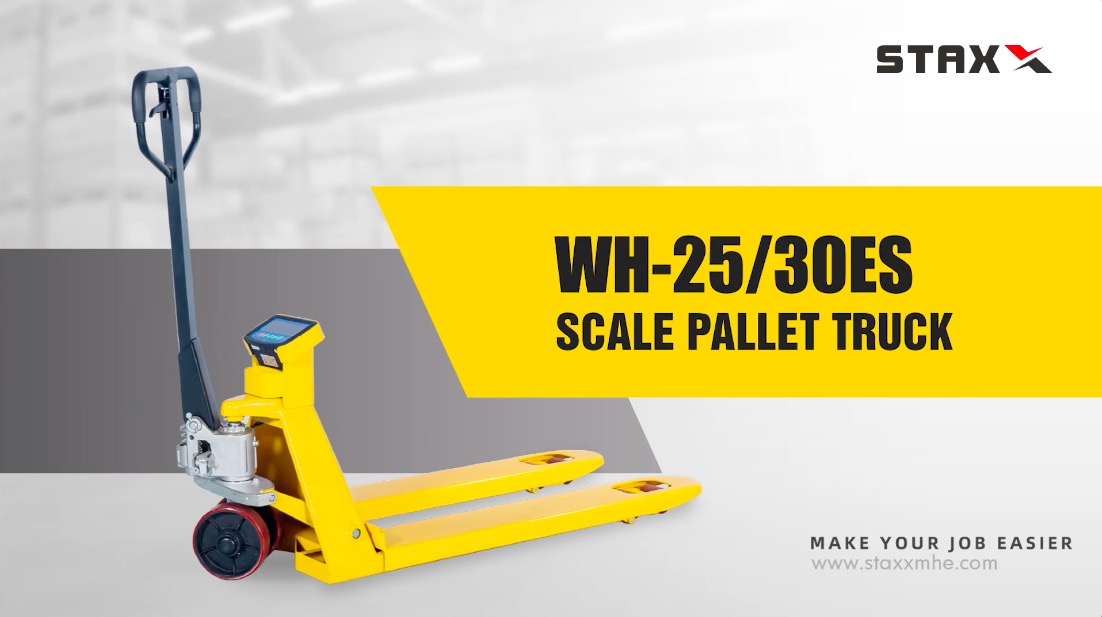Transpaleta a escala WH-25/30ES d'alta qualitat a l'engròs - Ningbo Staxx Material Handling Equipment Co., Ltd