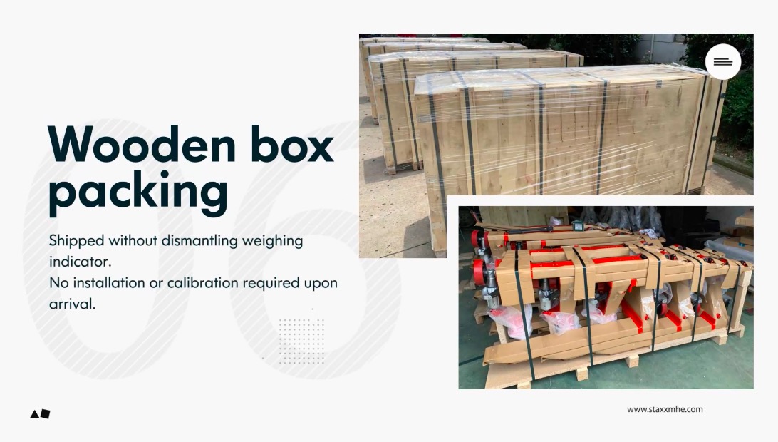 High Quality WH25/30ES SCALE PALLET TRUCK Wholesale Ningbo Staxx