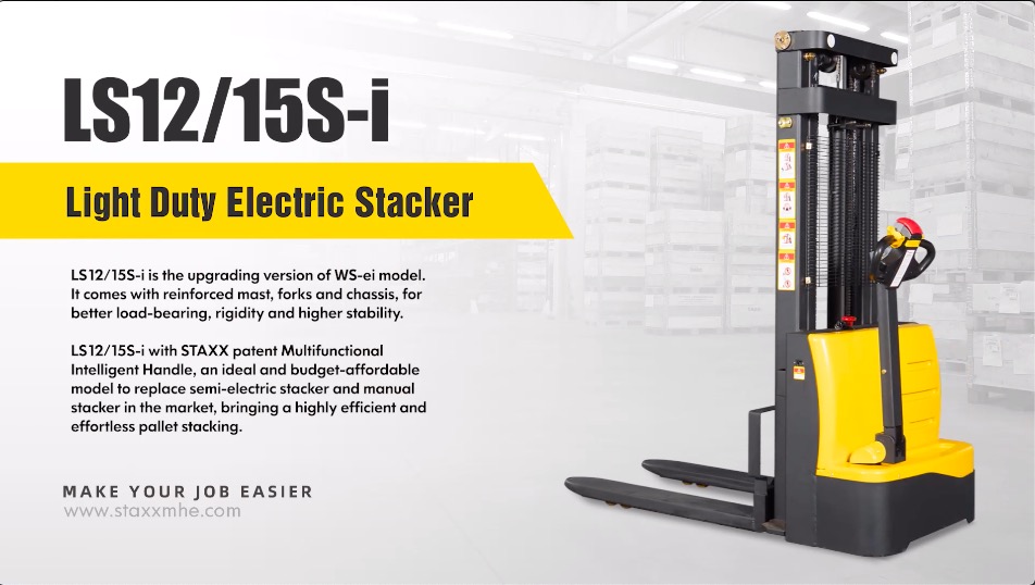 Gepasmaakte LS12 / 15S-I Electric Stacker Vervaardigers uit China