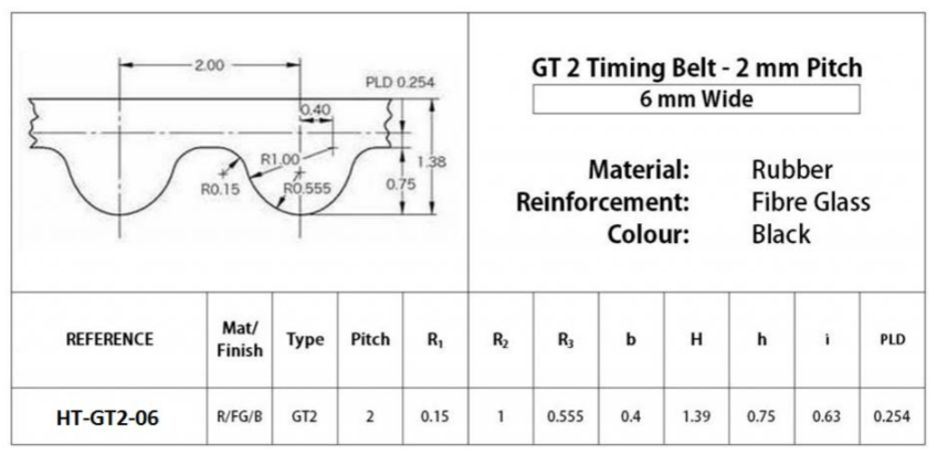 Gt2 80t Pulley