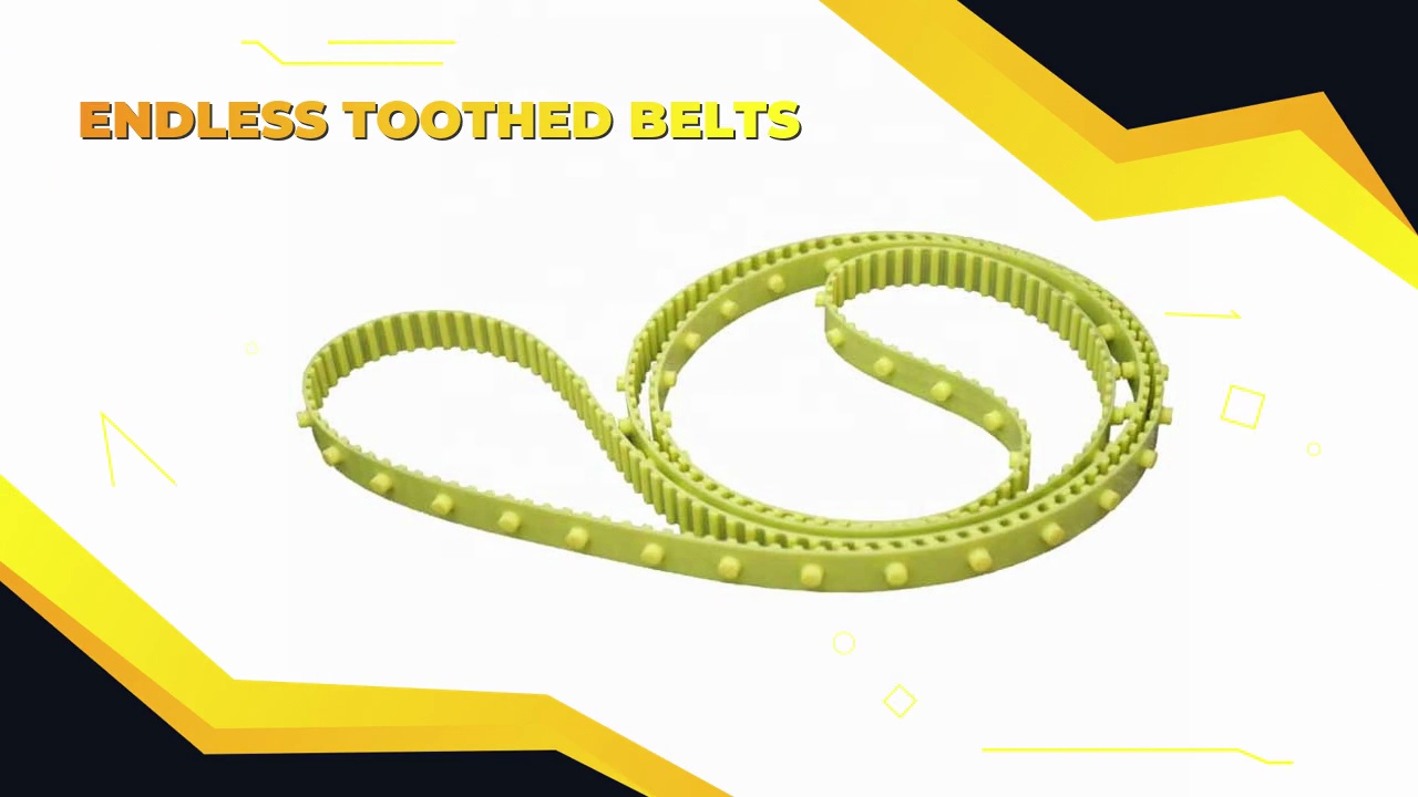 ENDLESS TOOTHED BELTS.