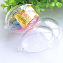 10cm Easter Egg Ornaments Ball Clear Plastic Fillable DIY Craft Ball Ornament Egg Shape (Easter Egg 100MM)