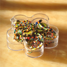 flower Box Clear Ornaments Balls,DIY Plastic Fillable Christmas Decorations Tree Balls Baubles Craft Transparent Ball