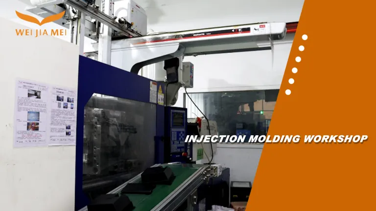Production injection molding process of automobile central control storage box