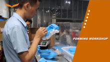 WJM vulcanization workshop D210 POS case vulcanization molding