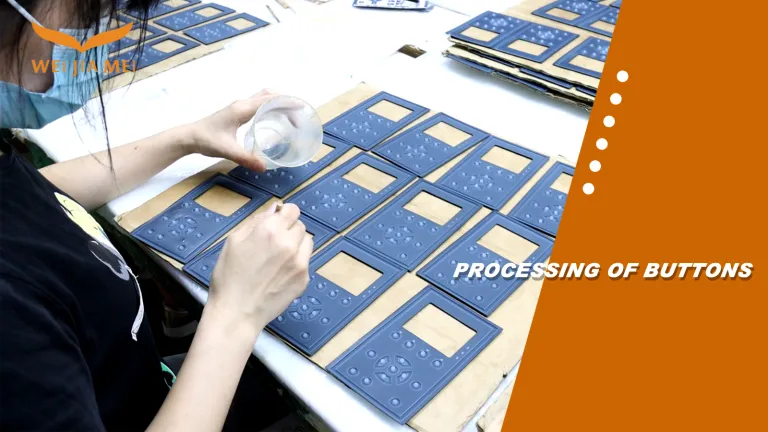 Intro to Factory OEM/ODM silicone button processing WJM