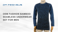 OEM Fashion Bamboo Seamless Underwear Set For Men