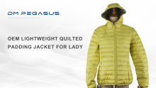 OEM Lightweight Quilted Padding Jacket For Lady