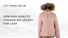OEM High Quality Fashion Ski Jacket For Lady