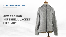 OEM Fashion Softshell Jacket For Lady