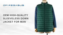 OEM High-Quality Sleeveless Down Jacket For Man