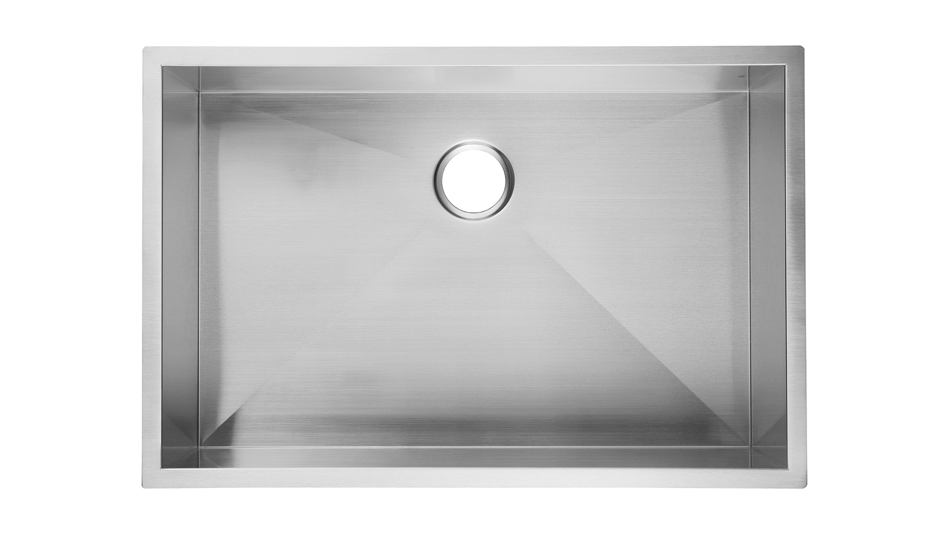 28 inch Undermount Kitchen Sink Stainless Steel 9 inch deep, Aquacubic Undermount Kitchen Sink