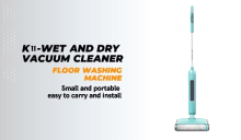 ZEK E11 Rotary Mop Wet and Dry Mop Voice Broadcast Self-cleaning Factory Price